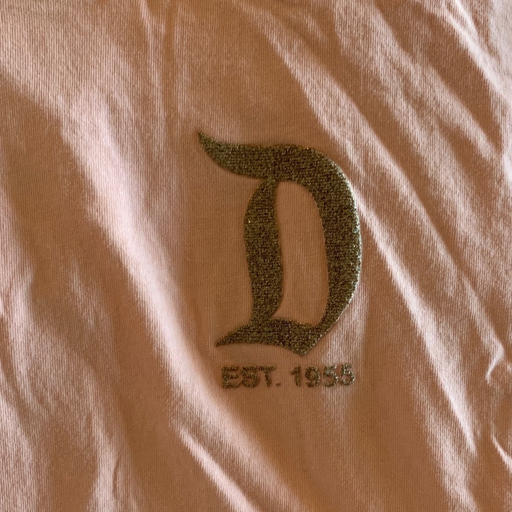 Disney Peach Disneyland Resort Long Sleeve Tee - Picture 4 of 5